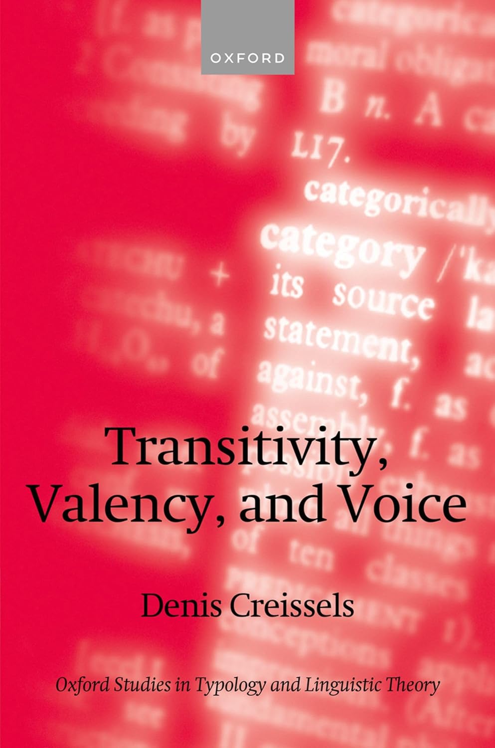 Transitivity, valency, and voice / Denis Creissels (另開視窗)