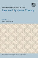 Research handbook on law and systems theory / (另開視窗)