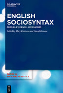 English sociosyntax :theory, evidence, approaches / (另開視窗)