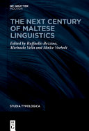 The next century of Maltese linguistics / (另開視窗)