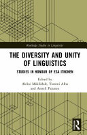 The diversity and the unity of linguistics :studies in honour of Esa Itkonen / (另開視窗)