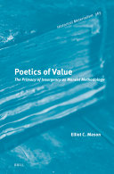 Poetics of value :the primacy of insurgency as Marxist methodology / (另開視窗)