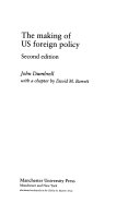 The making of US foreign policy / (另開視窗)
