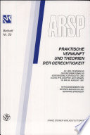 Praktische Vernunft und Theorien der Gerechtigkeit :XV. Weltkongress der Internationalen Vereinigung für Rechts- und Sozialphilosophie, Göttingen, 18. bis 24. August 1991 / (另開視窗)