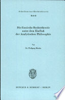 Die finnische Rechtstheorie under dem Einfluss der analytischen Philosophie / (另開視窗)