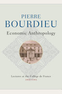 Economic anthropology :lectures at the Collège de France, 1992-1993 / (另開視窗)