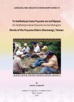 語言所出版品(專書)：Words of the Puyuma Elders (Nanwang), Taiwan (另開視窗)
